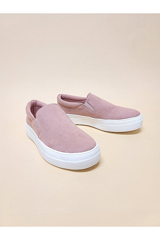 Blush Slip-on Sneakers