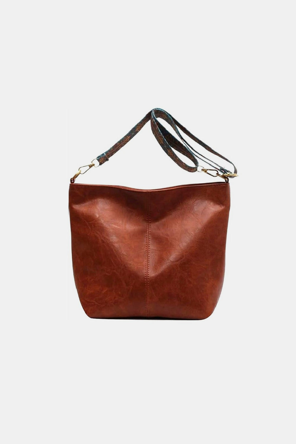 Boho Vegan Leather Crossbody Bag