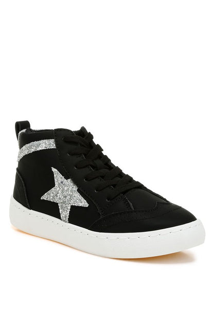 Sonic Star High-Ankle Sneakers