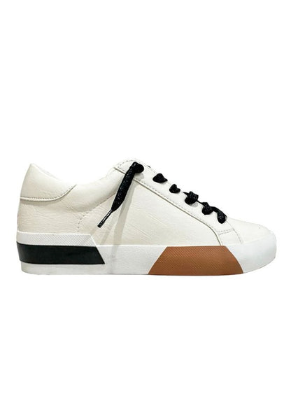 Zion 1 Black & Silver Detail Lace-up Sneakers