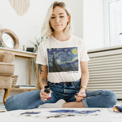 Van Gogh Print T-Shirt - Starry Night