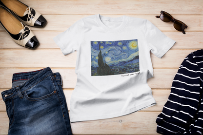 Van Gogh Print T-Shirt - Starry Night