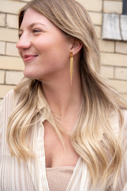 Luxe Gold Tatiana Earrings