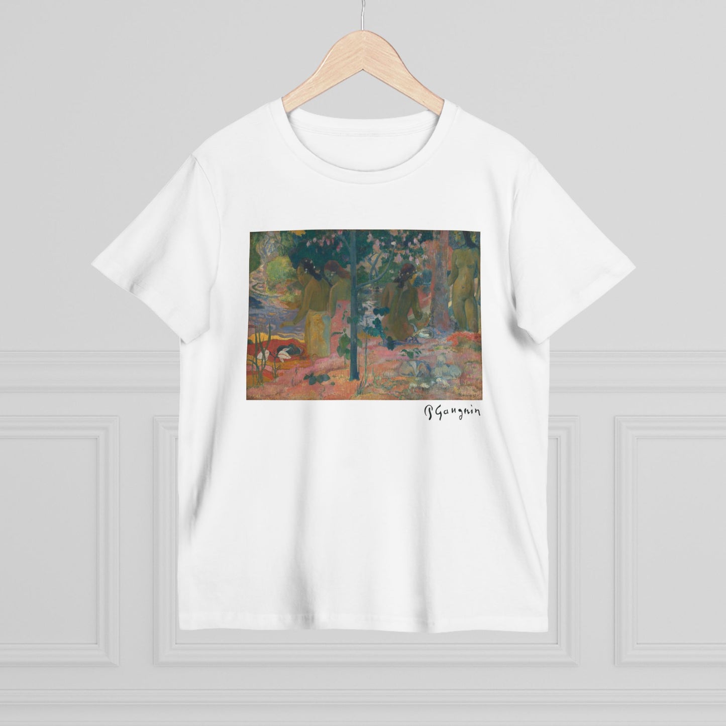 Gauguin Print T-Shirt - The Bathers