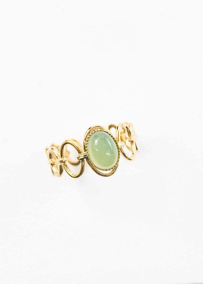 Seafoam Adjustable Ring