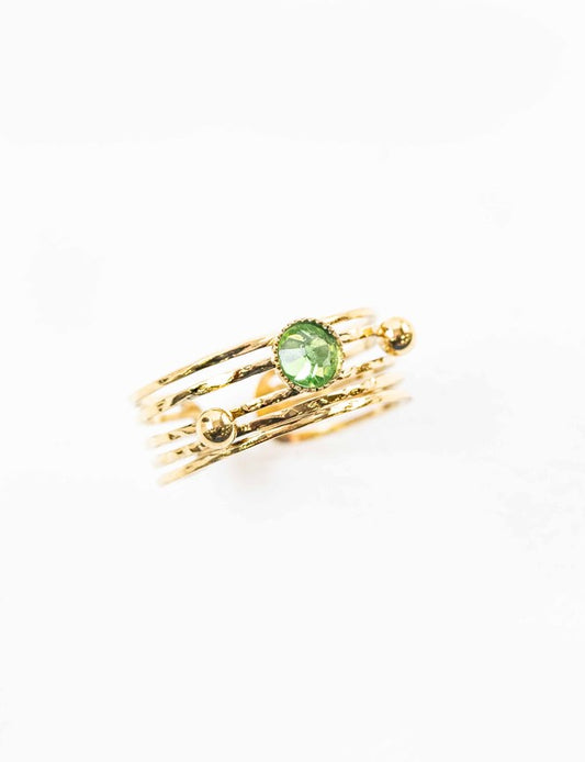 Apfel Adjustable Ring