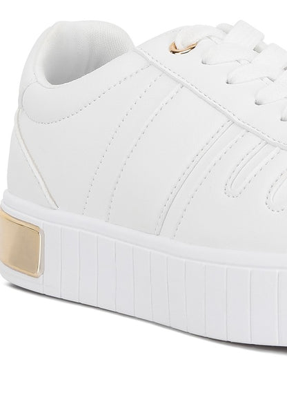 Welsh Panelling Detail Sneakers