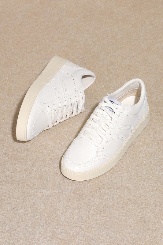 Classic Tennis Shoe with Braided Detail