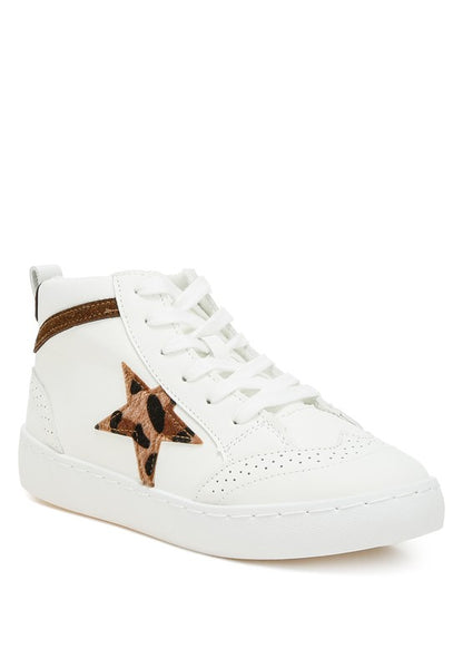 Sonic Star High-Ankle Sneakers